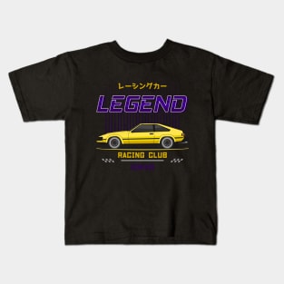 Tuner Yellow A60 Celica Superior JDM Kids T-Shirt